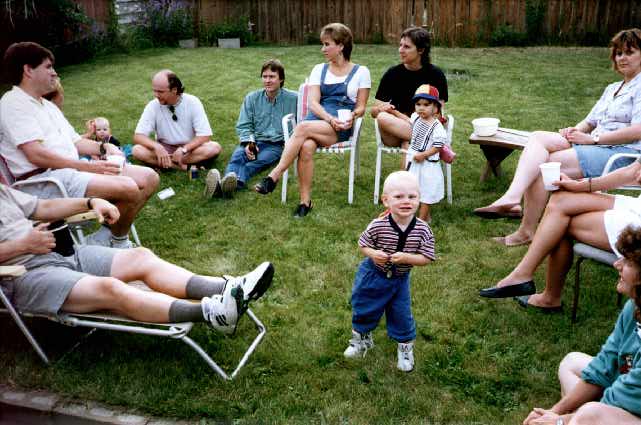 Liam front and Centre